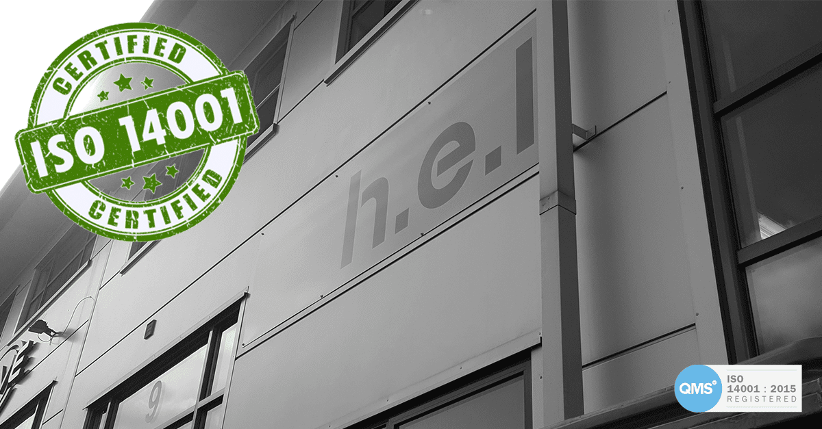 H.E.L granted with ISO 14001 certificate