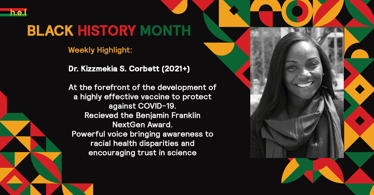 Black History Month Dr. Kizzmekia S. Corbett